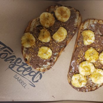 Toasted Barrel - Nutella  toast - Cocktail Bars Near Me - Savannah, Georgia