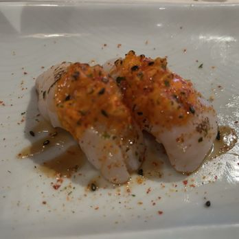 Sushi Nikkei - Bixby Knolls - Lava scallops - Japanese Near Me - Long Beach, California Sushi Nikkei - Bixby Knolls - Lava scallops - Japanese Near Me - Long Beach, California