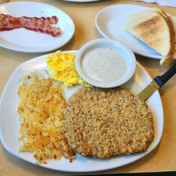 Perkins American Food - Country Fried Steak & Eggs