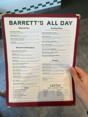 Menu photo 1 Barrett's Quality Eats Coralville, IA Menu photo 1 Barrett's Quality Eats Coralville, IA