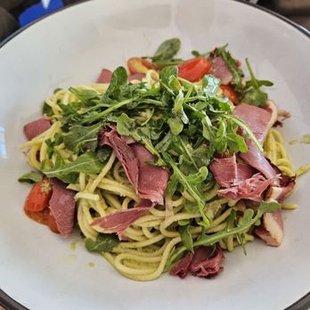 Galinette - French Riviera Pasta w/ smoked duck - French Near Me - San Francisco, California Galinette - French Riviera Pasta w/ smoked duck - French Near Me - San Francisco, California
