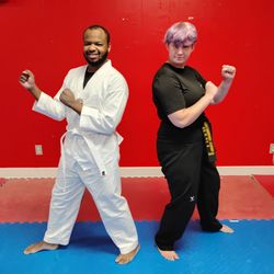 Park's Taekwondo Academy - Kicking It With My Friend