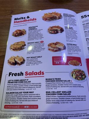 Menu photo 4 Denny's Ely, NV