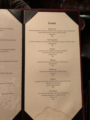 Menu photo 6 The Speakeasy Eureka, CA