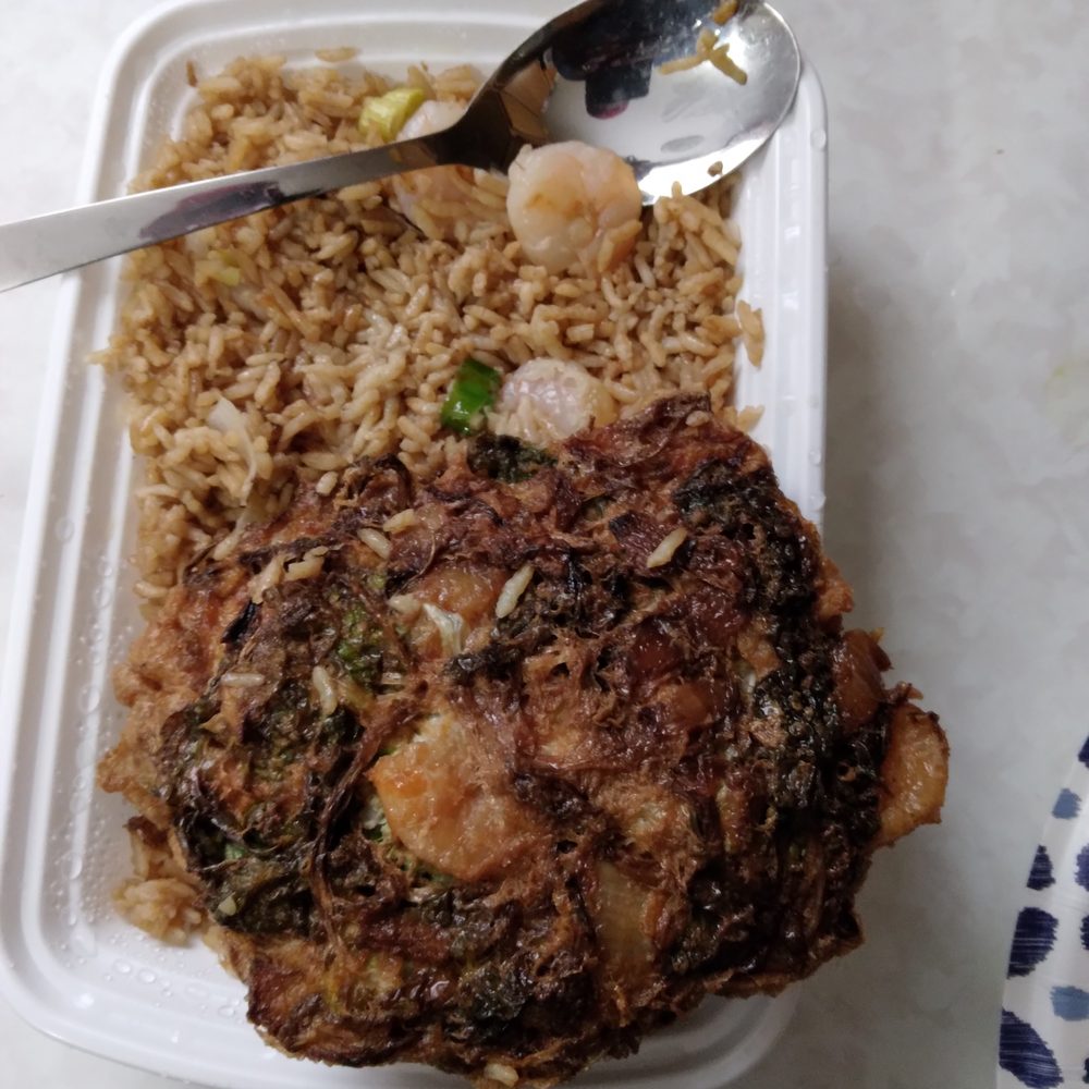 Ming Hing - BURNT Shrimp Egg foo young - Chinese Near Me - Florida, New York