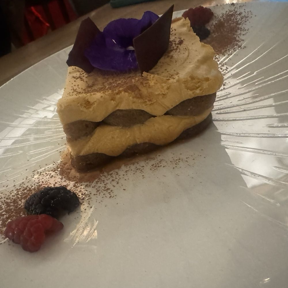 Pisco Peruvian Gastrobar - Lucuma tiramisu - Peruvian Near Me - Orlando, Florida Pisco Peruvian Gastrobar - Lucuma tiramisu - Peruvian Near Me - Orlando, Florida