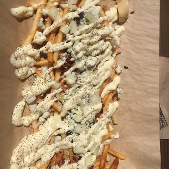 Bangers & Brews - Westside - Gorgonzola Bacon Fries - German Near Me - Bend, Oregon Bangers & Brews - Westside - Gorgonzola Bacon Fries - German Near Me - Bend, Oregon