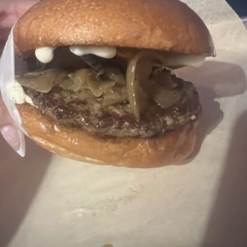Grill 'Em All - Witte. Yummy cream cheese with spicy aioli. - Burgers Near Me - Long Beach, California