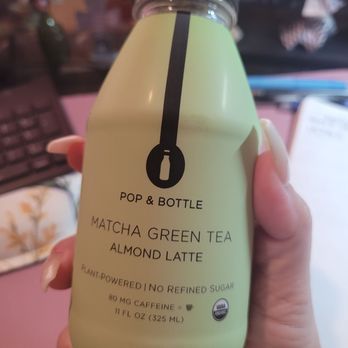 Barons Market Menifee - Pop & Bottle's Matcha Green Tea Almond Latte is perfect. - Grocery Near Me - Menifee, California
