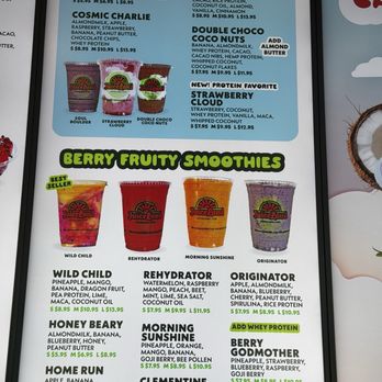 JuiceLand - Menu - Juice Bars & Smoothies Near Me - Cypress, Texas