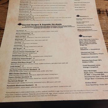 Local Goat - Front menu - New American Near Me - Pigeon Forge, Tennessee