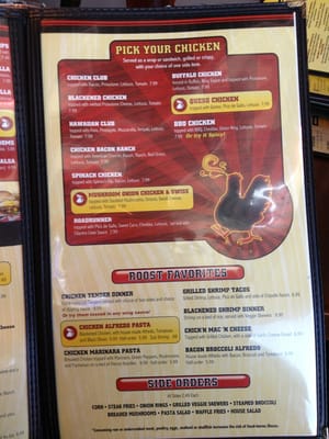 Menu photo 2 The Roost Bar & Grill Springfield, MO Menu photo 2 The Roost Bar & Grill Springfield, MO