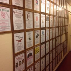 Black Box Theater-No Strings Theater Company - Theatre company's show posters going back to 2000 when they began.