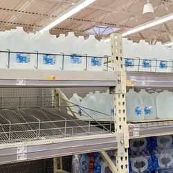 Walmart Supercenter - When traveling, I always look for a Walmart to pick up some bottled water.