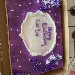 The cake. The cake.