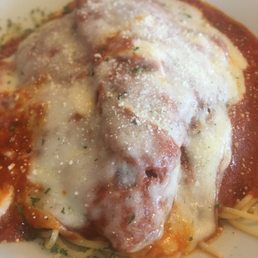 Chicken parm was good and there was plenty! Had to take some to go! Chicken parm was good and there was plenty! Had to take some to go!