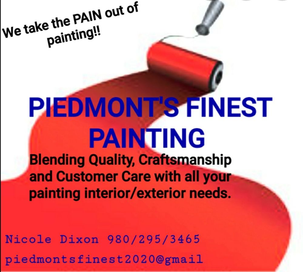 Slide of Piedmont's Finest Painting