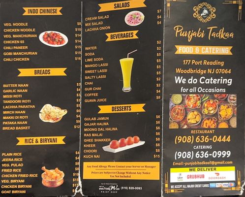 Menu photo 2 Punjabi Tadkaa Port Reading, NJ Menu photo 2 Punjabi Tadkaa Port Reading, NJ