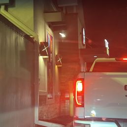Stuck in drive thru Stuck in drive thru