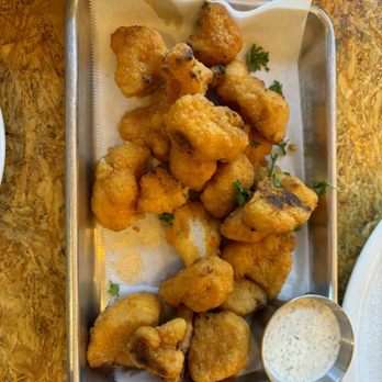 Cottonwood Station - Spicy Buffalo Cauliflower BitesCauliflower - Pizza Near Me - Blue Diamond, Nevada Cottonwood Station - Spicy Buffalo Cauliflower BitesCauliflower - Pizza Near Me - Blue Diamond, Nevada