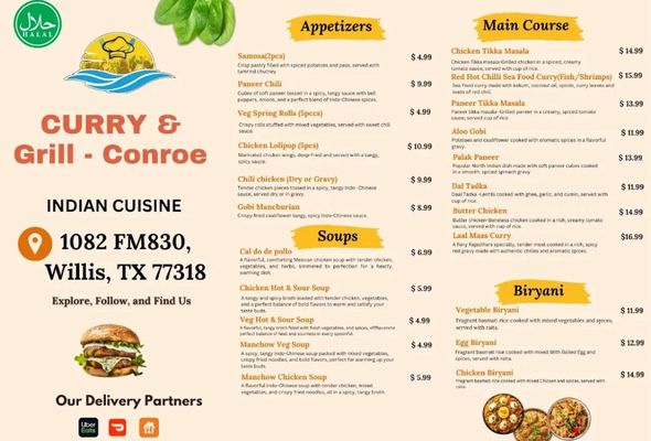 Curry and Grill - Conroe by null