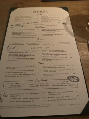 Menu photo 1 Predalina Tampa, FL Menu photo 1 Predalina Tampa, FL