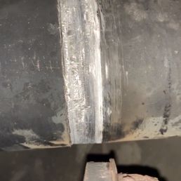 After I made them fix the exhaust leak that they caused the flange was set too high causing my carbon fiber driveshaft to be destroyed After I made them fix the exhaust leak that they caused the flange was set too high causing my carbon fiber driveshaft to be destroyed