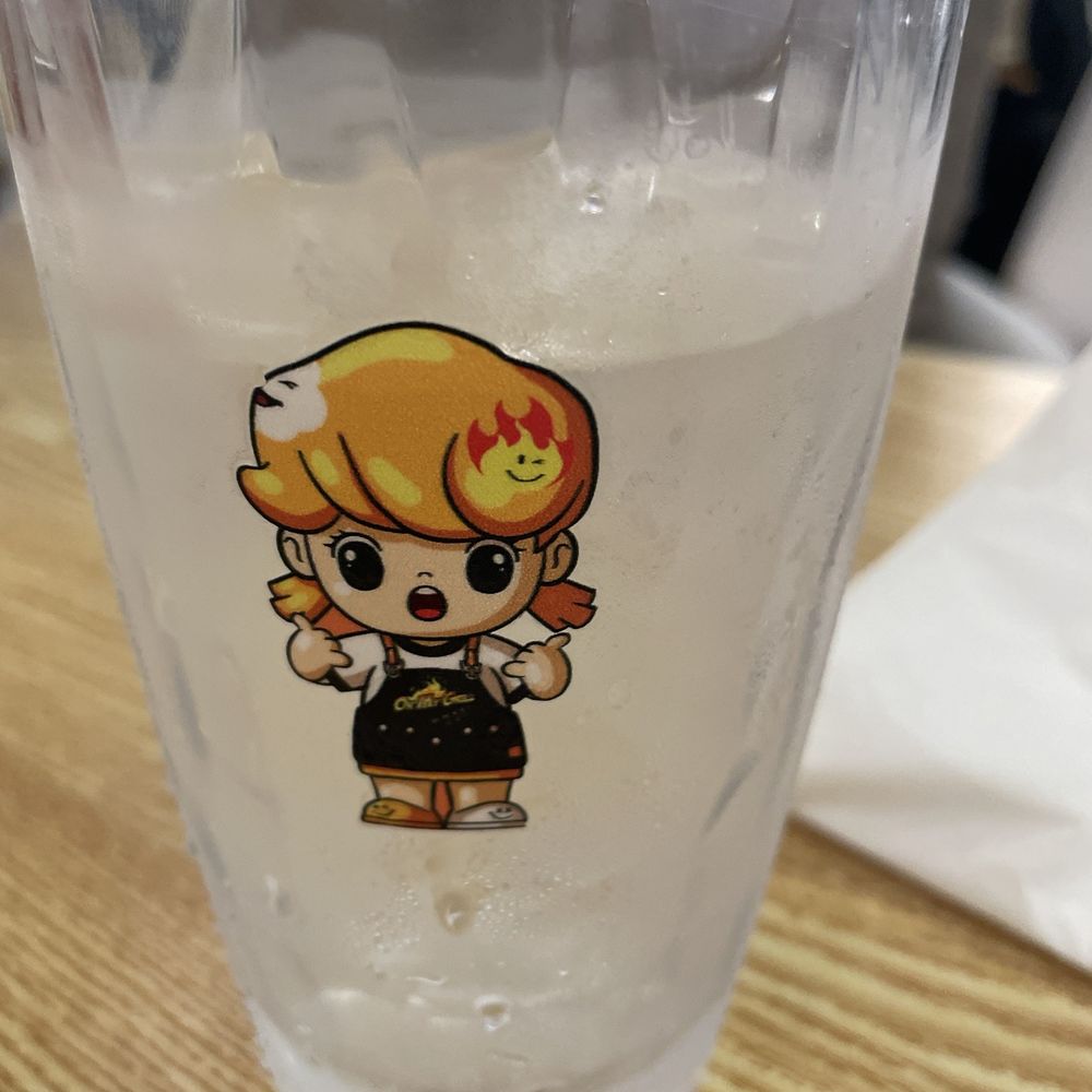 Oh My Grill - Aiea - How CUTE their water cups are!!! - Burgers Near Me - Aiea, Hawaii Oh My Grill - Aiea - How CUTE their water cups are!!! - Burgers Near Me - Aiea, Hawaii