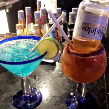 Los Compadres - Blue Margarita and la rubia - Mexican Near Me - Long Beach, California Los Compadres - Blue Margarita and la rubia - Mexican Near Me - Long Beach, California