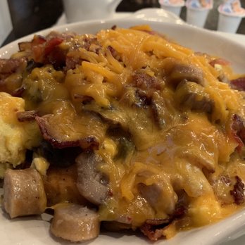 The Clover Irish Pub - Meat breakfast skillet - Irish Near Me - Miami, Florida The Clover Irish Pub - Meat breakfast skillet - Irish Near Me - Miami, Florida