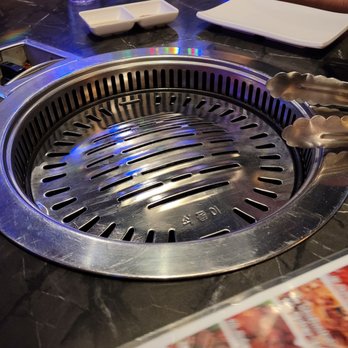 Korea House - Bbq grill center of table - Korean Near Me - Houston, Texas Korea House - Bbq grill center of table - Korean Near Me - Houston, Texas