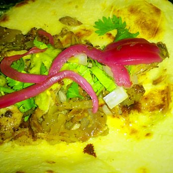 Monterrey Taquería - Dressed Carnita's taco on flour tortilla.....amazing! - Mexican Near Me - Plant City, Florida Monterrey Taquería - Dressed Carnita's taco on flour tortilla.....amazing! - Mexican Near Me - Plant City, Florida