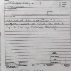 Property Management Professionals - Fraudulent mold  inspection