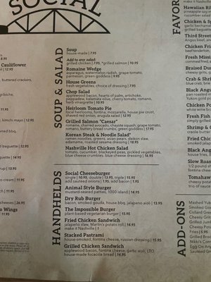 Menu photo 8 Third Street Social Kansas City, MO Menu photo 8 Third Street Social Kansas City, MO
