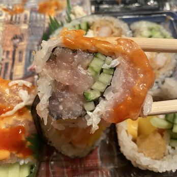 Sushi Simagoya - Double Spicy tuna roll - Sushi Bars Near Me - New Westminster, British Columbia Sushi Simagoya - Double Spicy tuna roll - Sushi Bars Near Me - New Westminster, British Columbia
