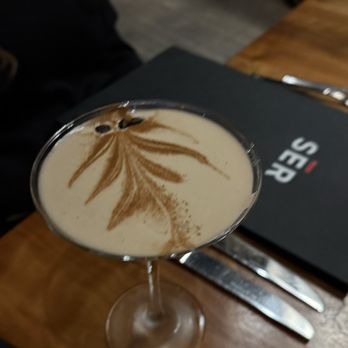 SĒR Steak Plus Spirits - Espresso martini - Steakhouses Near Me - Dallas, Texas
