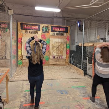 Axe Whooping - So spacious!! - Axe Throwing Near Me - Denver, Colorado