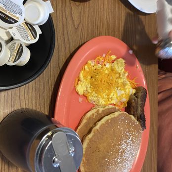 Carolina Pancake House - a breakfast of pancakes, eggs, bacon, and hash browns - New American Near Me - Myrtle Beach, South Carolina Carolina Pancake House - a breakfast of pancakes, eggs, bacon, and hash browns - New American Near Me - Myrtle Beach, South Carolina