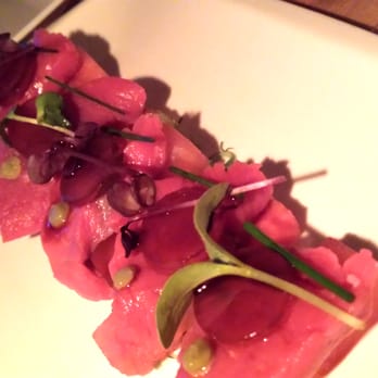 Chow - Beef Watermelon wasabi sashimi....... meh - Asian Fusion Near Me - Amsterdam, New Hampshire