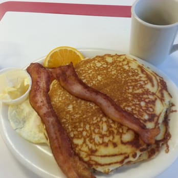 Jody's Diner - The basic pancake combo. Super light and fluffy pancakes! - Diners Near Me - Evanston, Wyoming