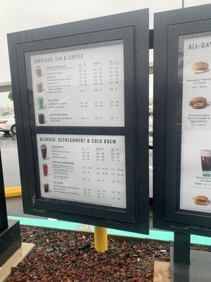 Menu photo 2 Starbucks Waipahu, HI Menu photo 2 Starbucks Waipahu, HI