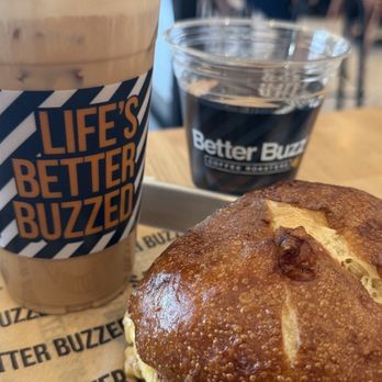 Better Buzz Coffee - The Banana Pudding Best Drink Ever and Better Breakfast Sandwich for the WIN! - Coffee & Tea Near Me - Santee, California Better Buzz Coffee - The Banana Pudding Best Drink Ever and Better Breakfast Sandwich for the WIN! - Coffee & Tea Near Me - Santee, California