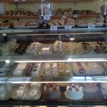 Costas - a display case of cakes and pastries - Bakeries Near Me - Linden, New Jersey