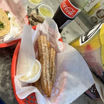 The Taco Stand - Churros with lechera - Mexican Near Me - Miami, Florida The Taco Stand - Churros with lechera - Mexican Near Me - Miami, Florida