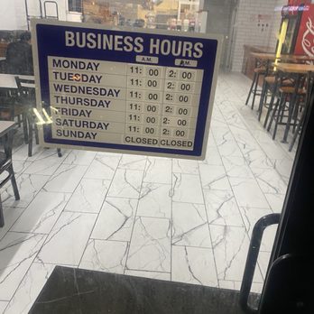Taqueria Pancho Villa - Business hours - Food Trucks Near Me