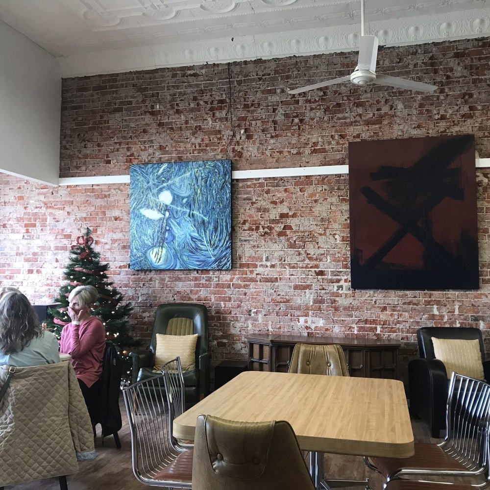 Calftown Cafe - two women sitting at a table - Cafes Near Me - Quincy, Illinois Calftown Cafe - two women sitting at a table - Cafes Near Me - Quincy, Illinois