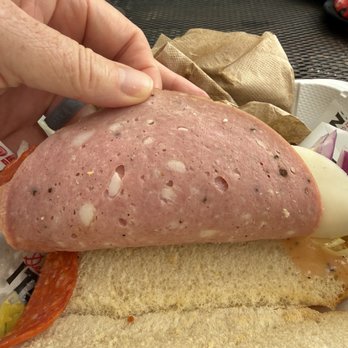 Deli Italiano - Dried out mortadella. - Pizza Near Me - Great Falls, Virginia