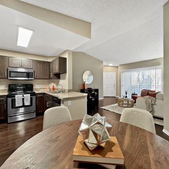 Tuscany Village - Dining Room and Kitchen - Apartments Near Me - Ontario, California Tuscany Village - Dining Room and Kitchen - Apartments Near Me - Ontario, California