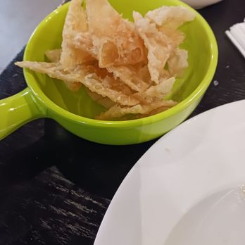 Best Buffet - Fried crispy fried wonton triangles for the soups - Chinese Near Me - Dundalk, Maryland