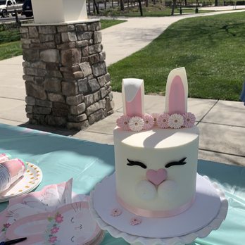 Mitra Art Cake - A bunny cake for my daughter's birthday was beautifully done and tasted superb. - Custom Cakes Near Me - Concord , California Mitra Art Cake - A bunny cake for my daughter's birthday was beautifully done and tasted superb. - Custom Cakes Near Me - Concord , California